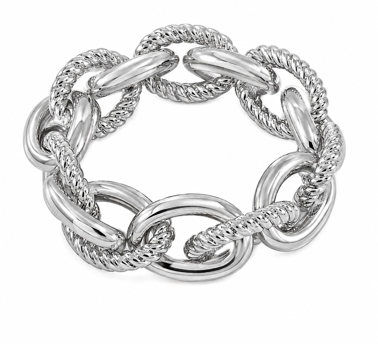 Madison's Exclusive | Oval Chain Bracelet