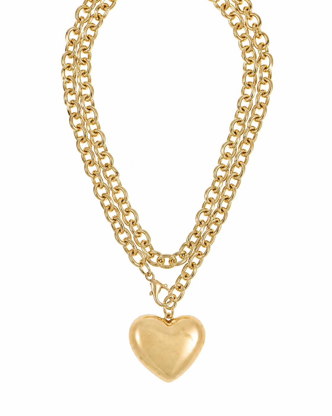 Madison's Exclusive | Vintage Heart Pendant Necklace