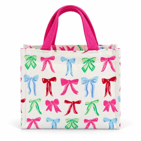 Mary Square | Petite Carry Tote A Bowtiful Christmas
