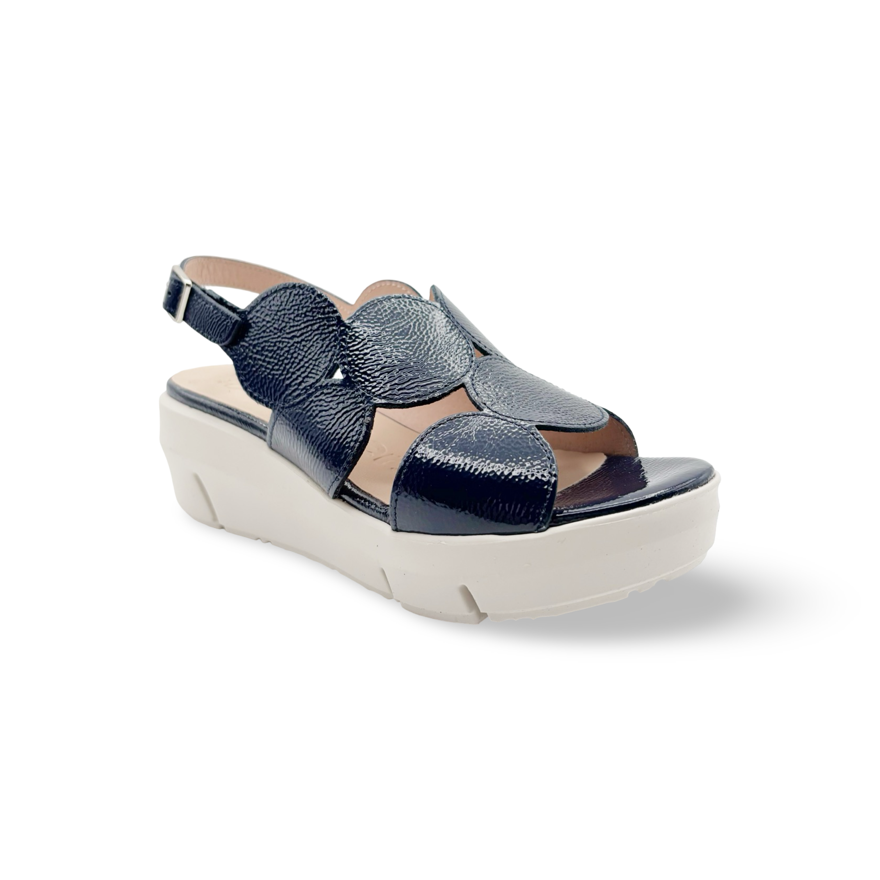 Wonders | Slingback Platform Slide Sandal