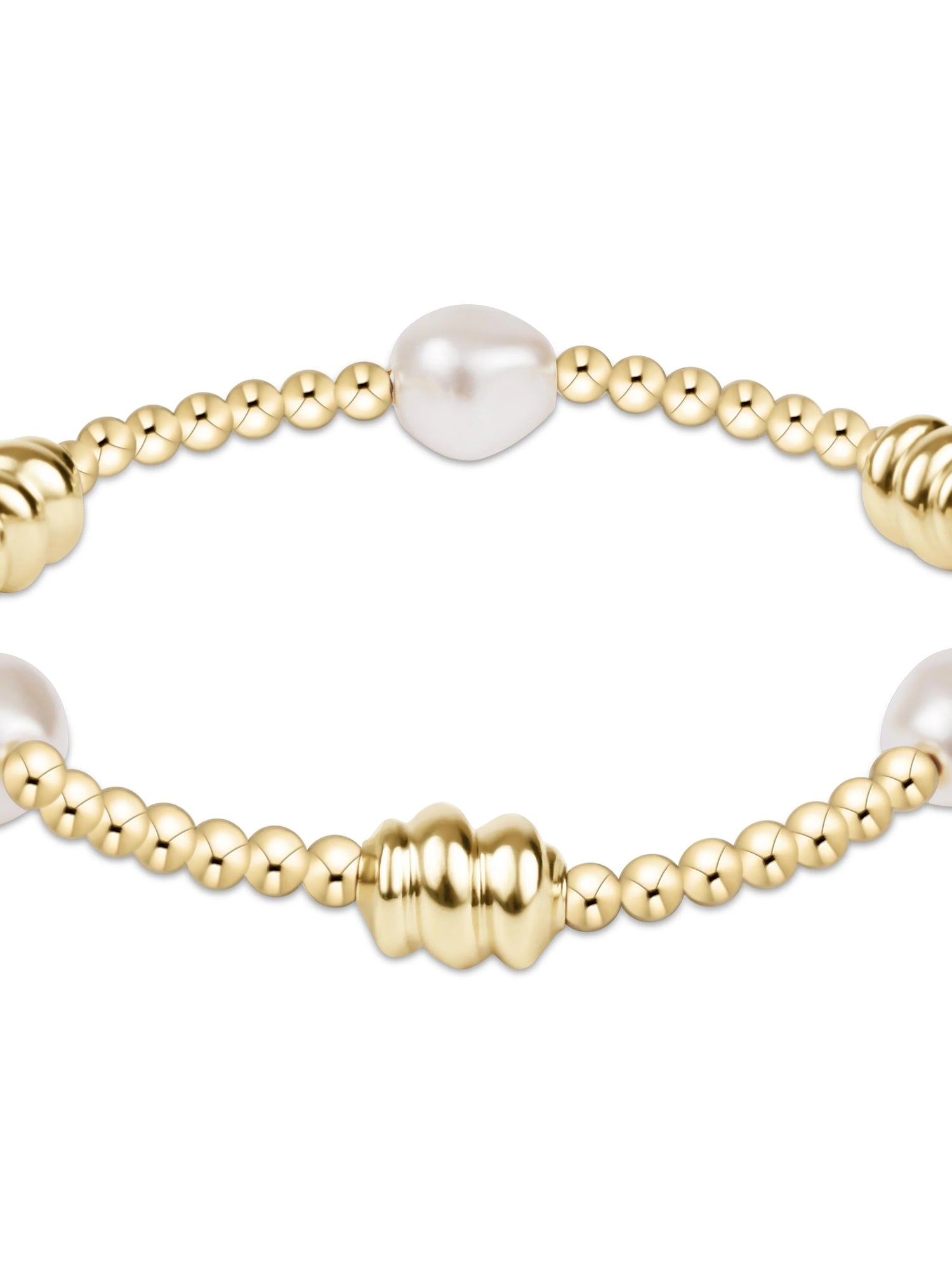 Enewton | Admire Gold & Admire Pearl 3mm Gold Bracelet