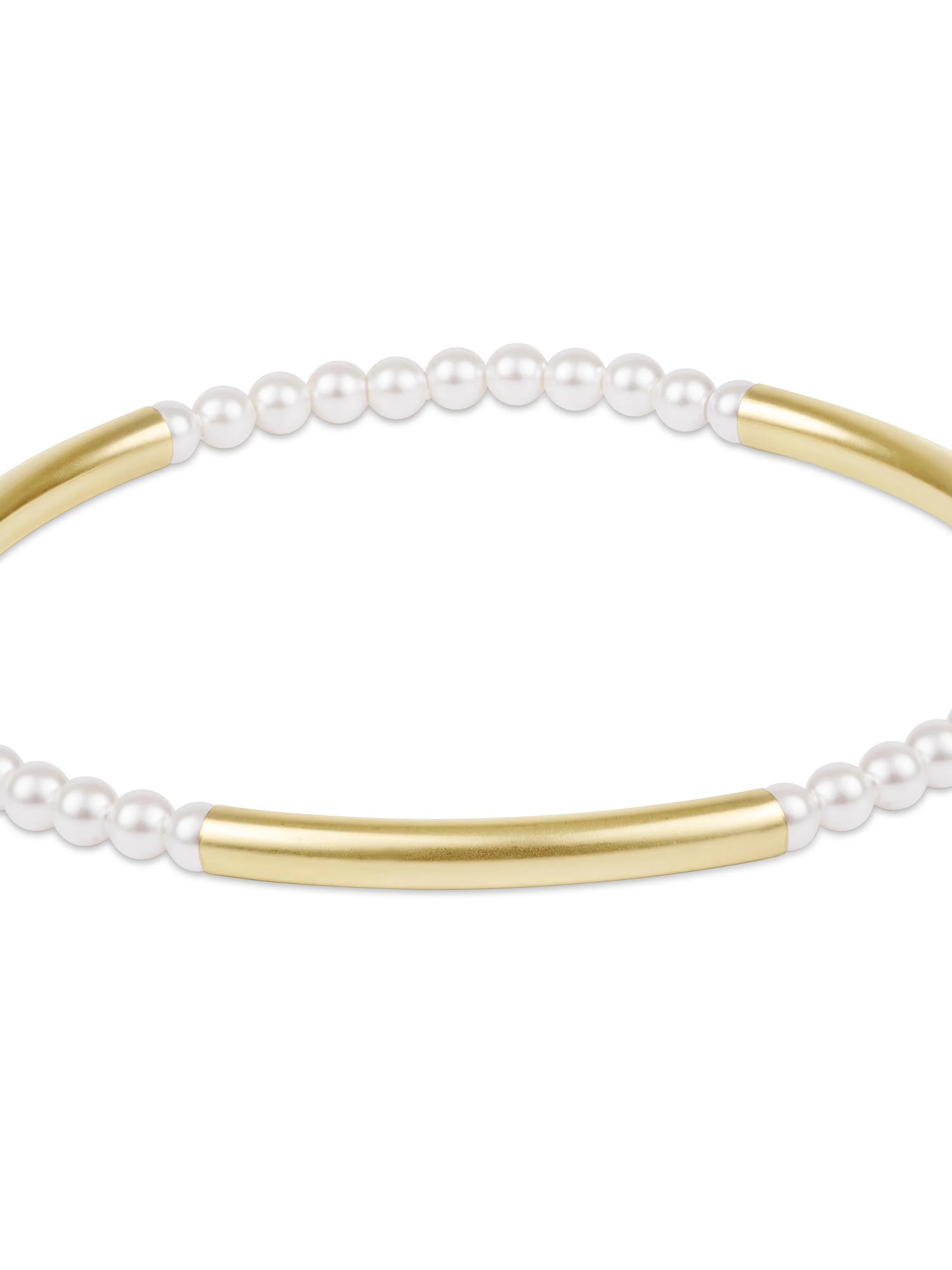 Enewton | Bliss Bar Pattern Pearl 3mm Bracelet