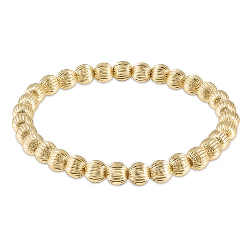 Enewton | Dignity Gold 6mm Bead Bracelet