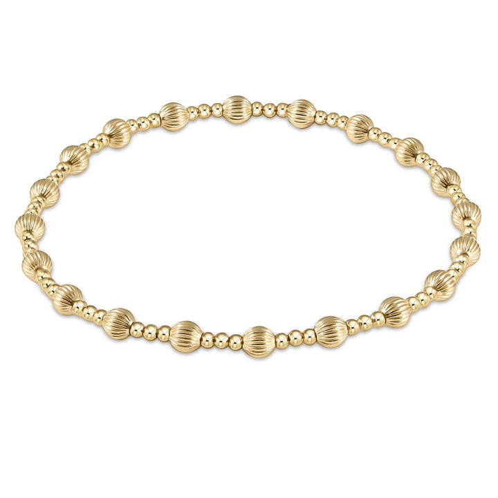 Enewton | Dignity Sincerity Pattern 4mm Bead Bracelet - Gold