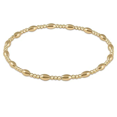 Enewton | Extends Harmony Sincerity Pattern 2mm Bead Bracelet - Gold