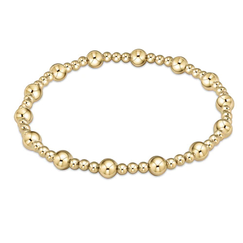 Enewton | Extends Classic Sincerity Pattern 5mm Bead Bracelet - Gold