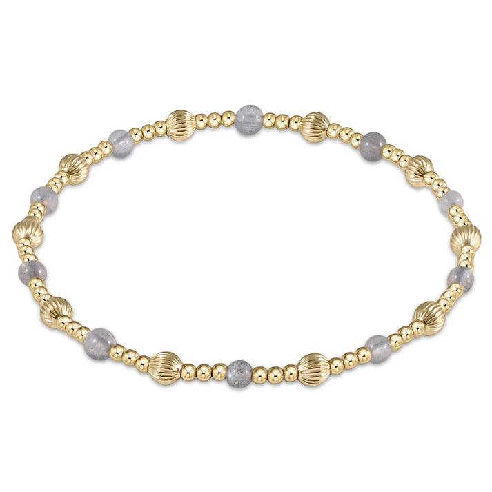 Enewton | Dignity Sincerity Gemstone 4mm Bead Bracelet - Labradorite