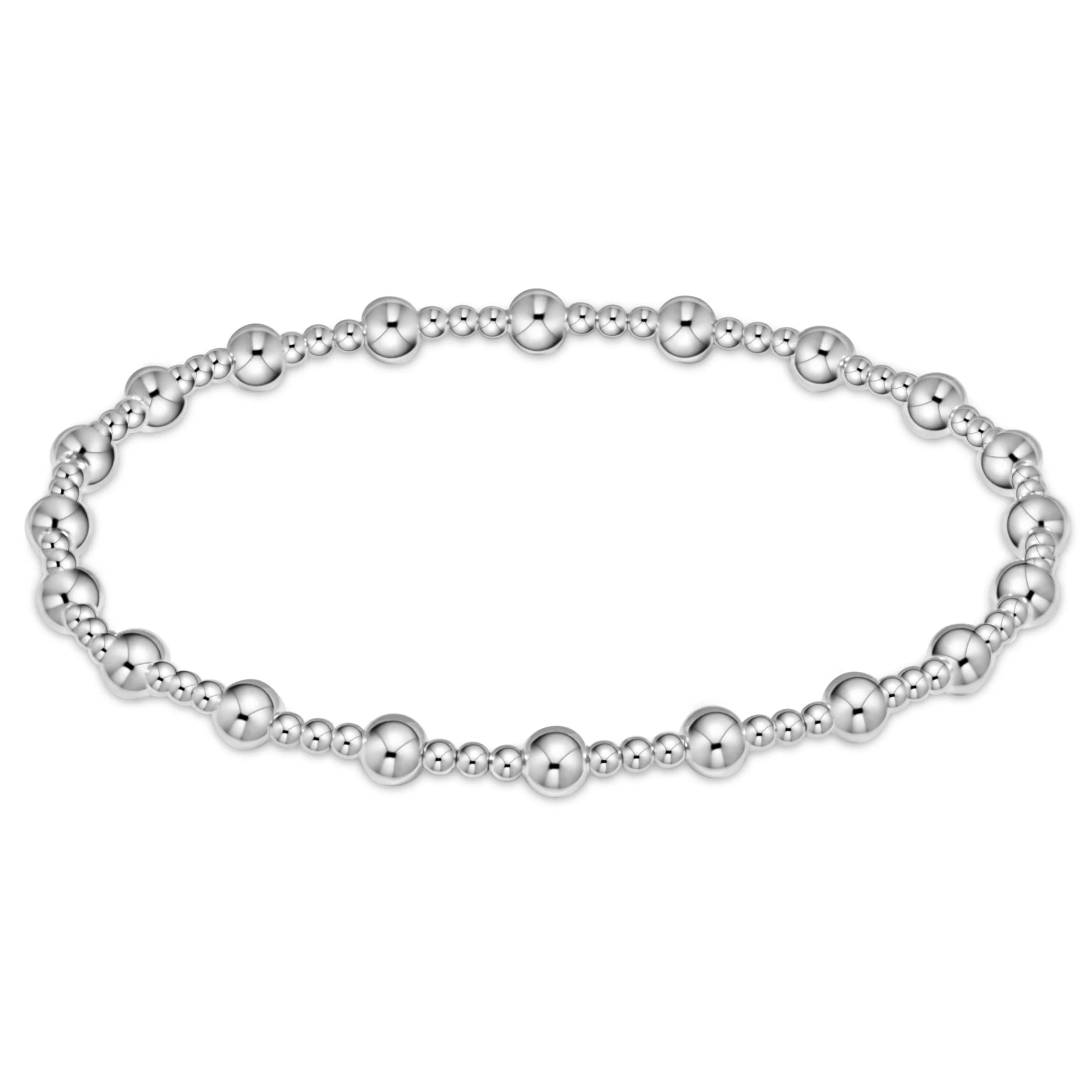 Enewton | Classic Sincerity Pattern 4mm Bead Bracelet - Sterling