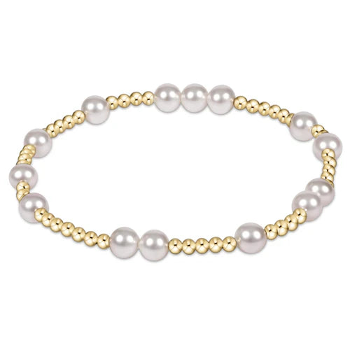 Enewton | Hope Unwritten 6mm Bead Bracelet - Pearl
