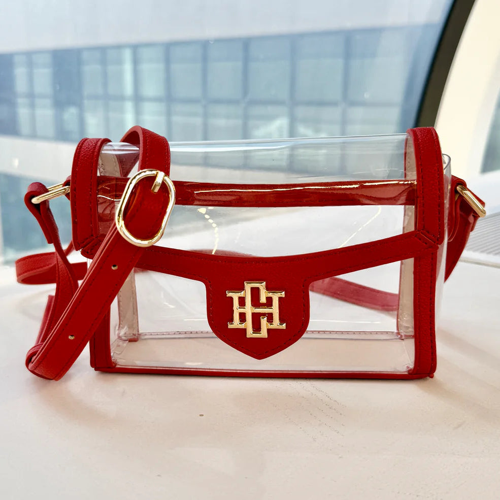 Caroline Hill | Anna Cear Bag - Red