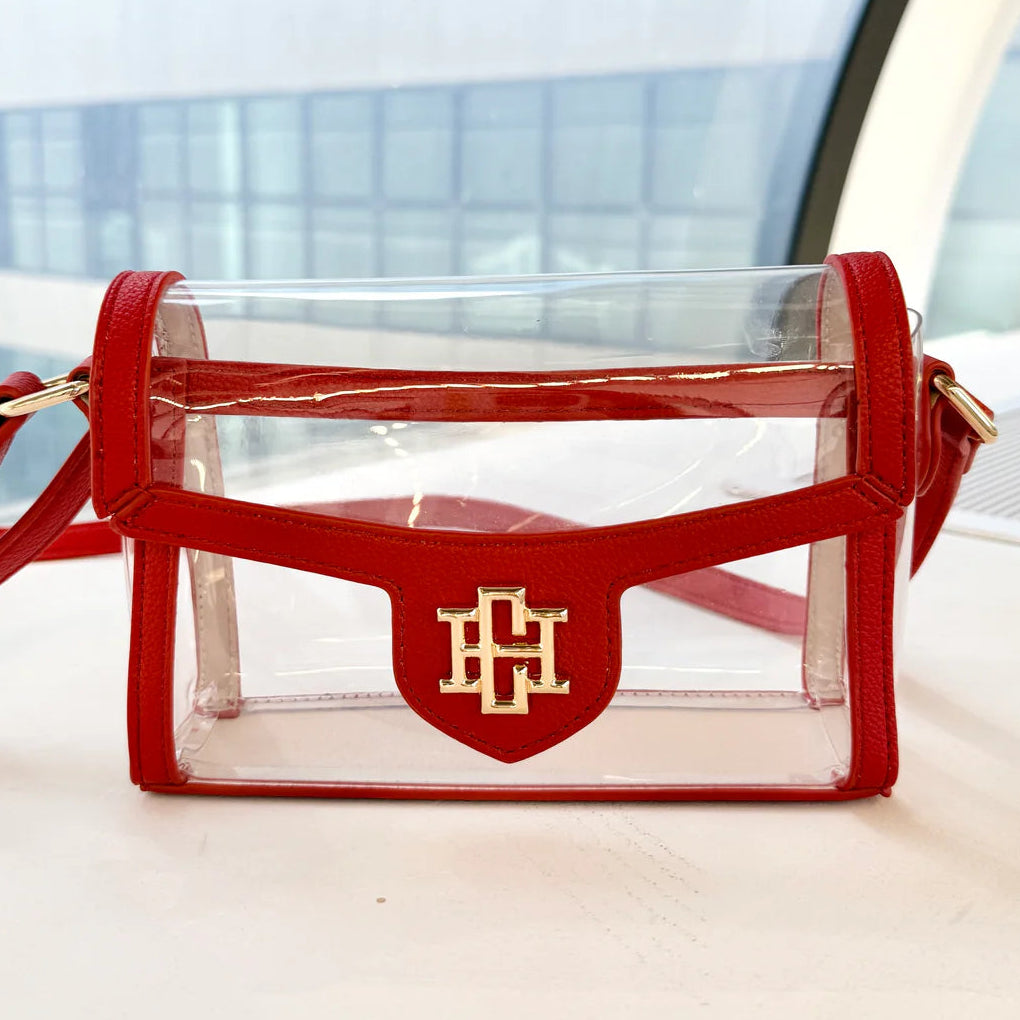 Caroline Hill | Anna Cear Bag - Red