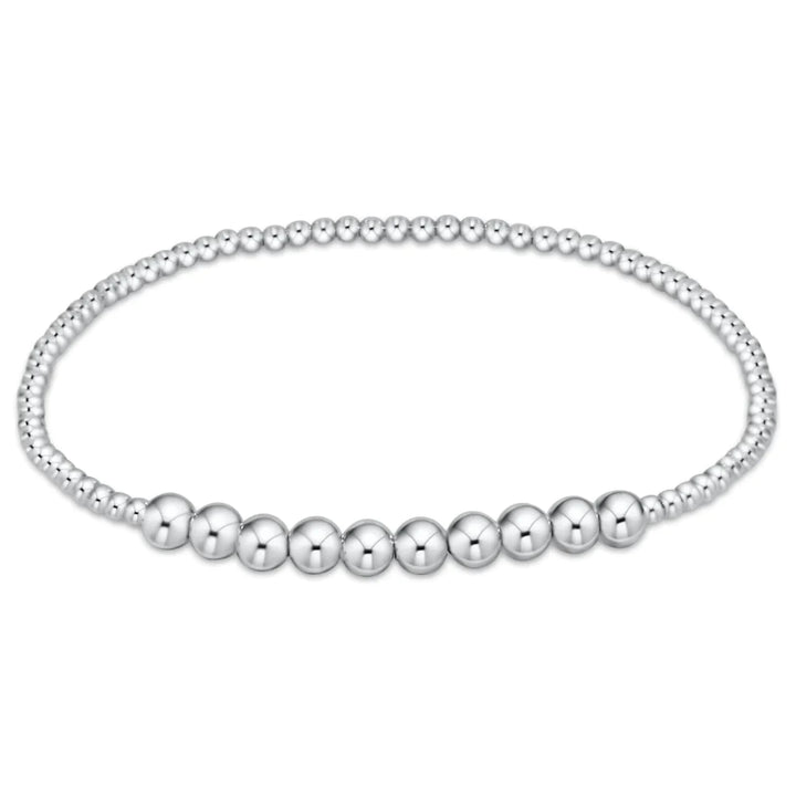 Enewton | Classic Sterling Beaded Bliss 2mm Bead Bracelet - 4mm Sterling