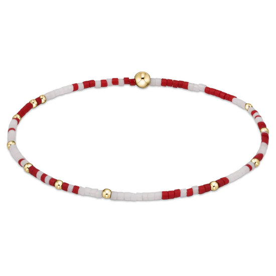 Enewton | Gameday Hope Unwritten Bracelet - Crimson & White