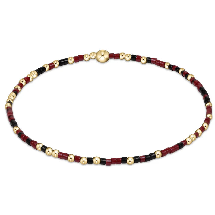 Enewton | Gameday Hope Unwritten Bracelet - Wine-Onyx