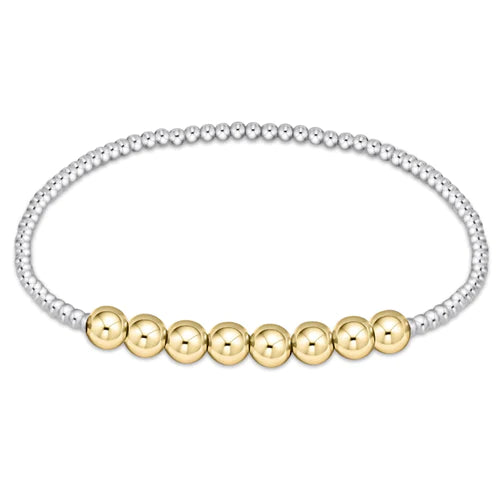 Enewton | Extends Classic Beaded Bliss 2.5mm Bead Bracelet - 5mm - Mixed Metal