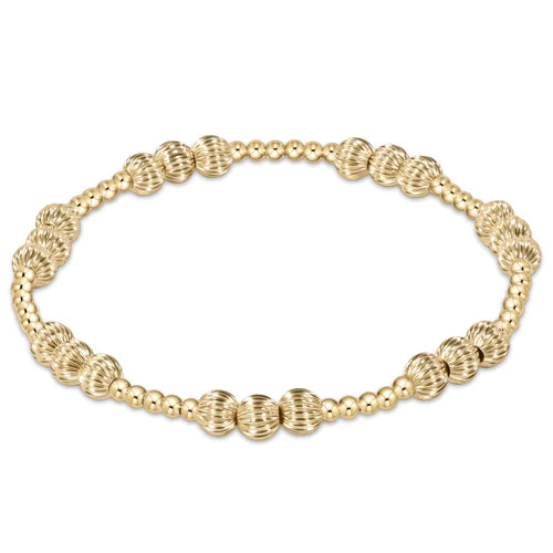 Enewton | Dignity Joy Pattern 5mm Bead Bracelet - Gold