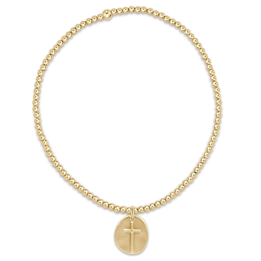Enewton | Classic Gold 2mm Bracelet - Inspire Small Gold Disc