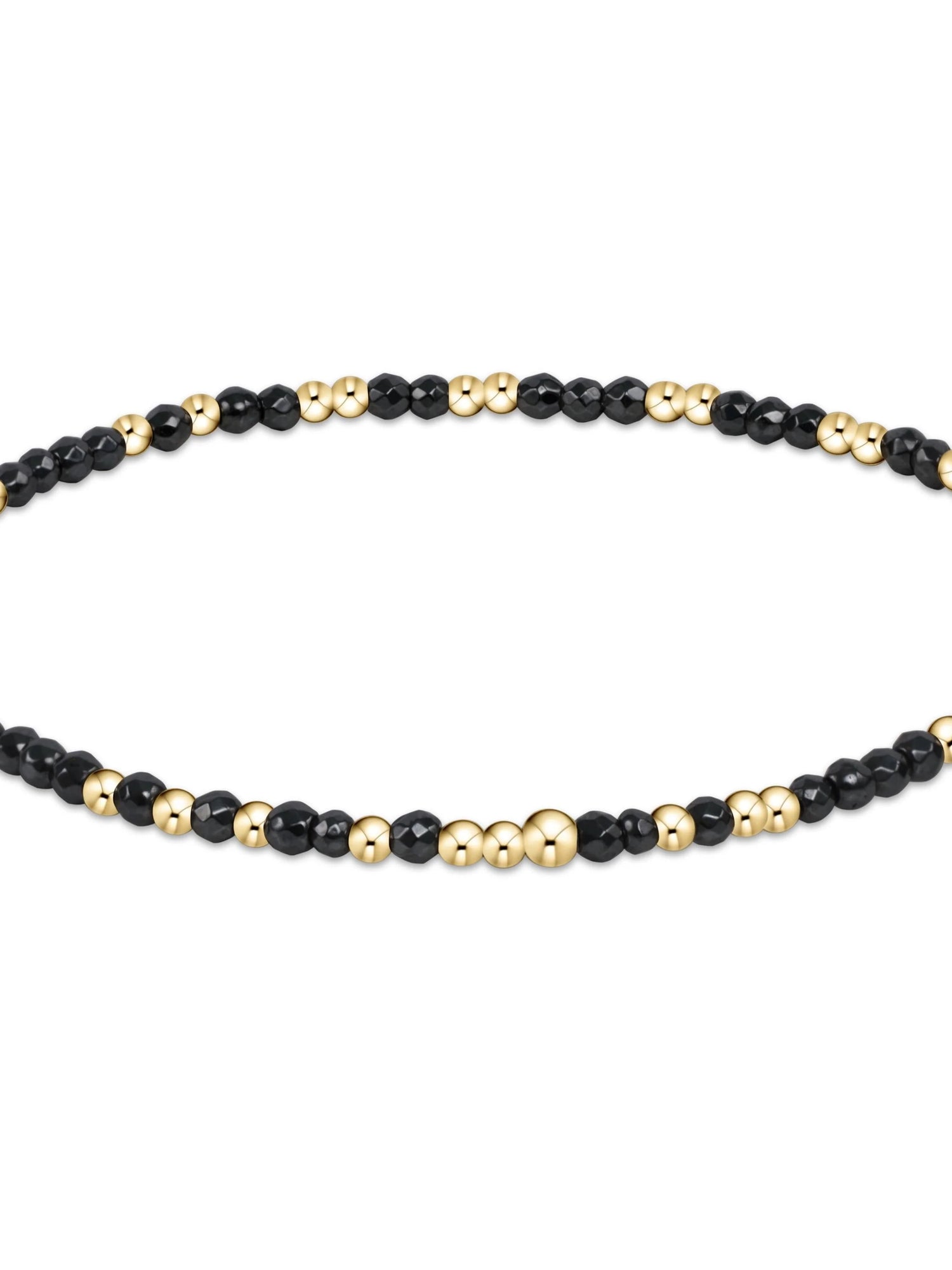 Enewton | Extends - Hope Unwritten Gemstone 2mm Bead Bracelet - Faceted Hematite