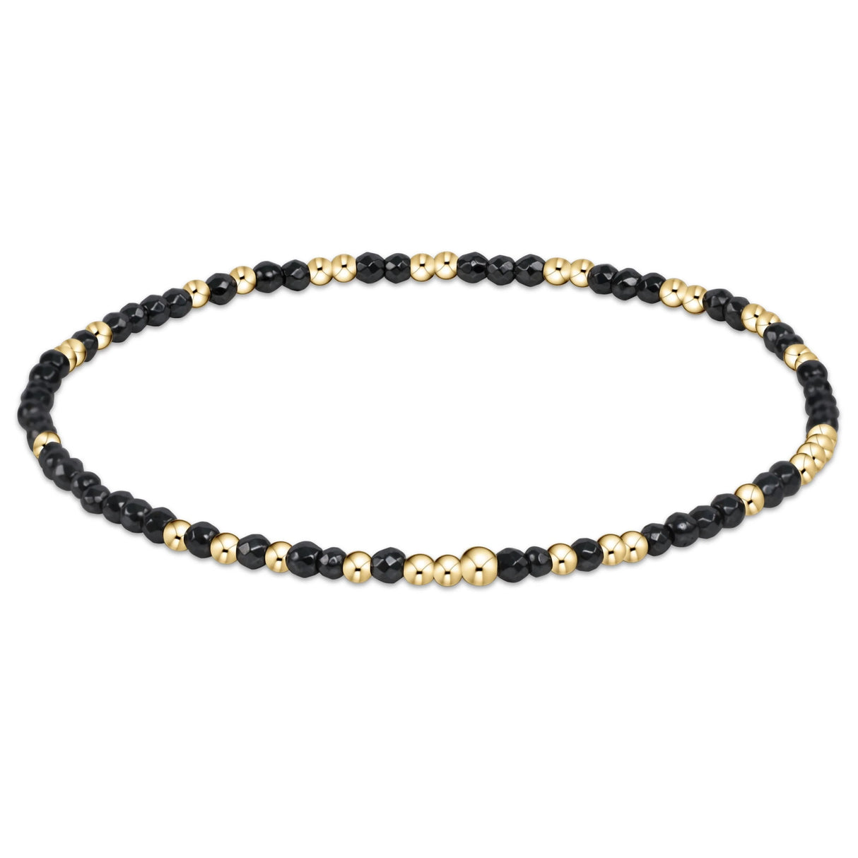 Enewton | Extends - Hope Unwritten Gemstone 2mm Bead Bracelet - Faceted Hematite
