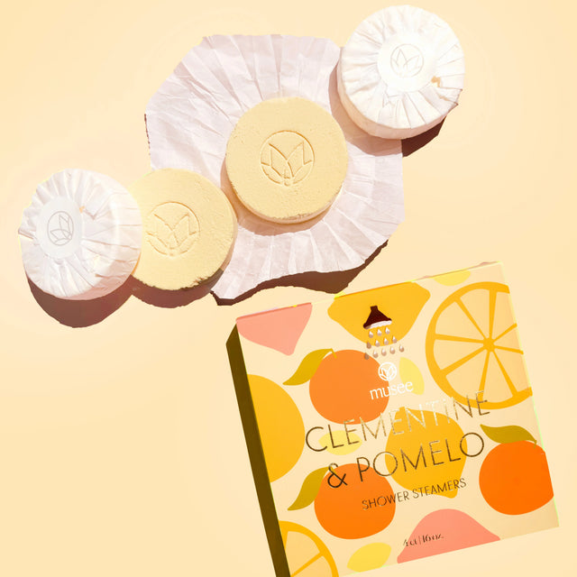 Musee | Clementine & Pomelo Shower Steamers