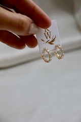 Katie Waltman | STELLA CZ ETERNITY HOOPS