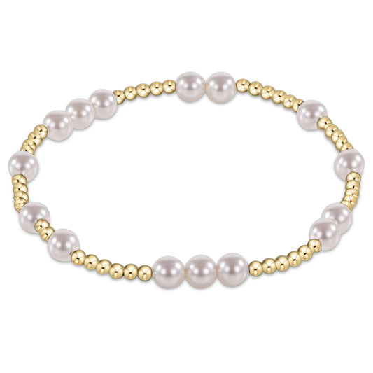Enewton | Hope Unwritten 5mm Bead Bracelet - Pearl