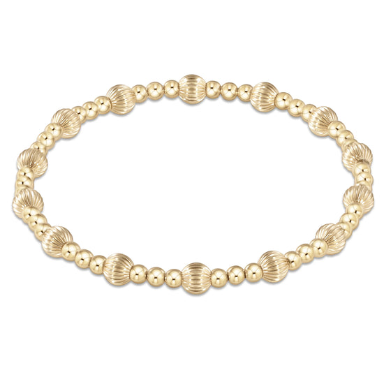 Enewton | Dignity Sincerity Pattern 5mm Bead Bracelet - Gold