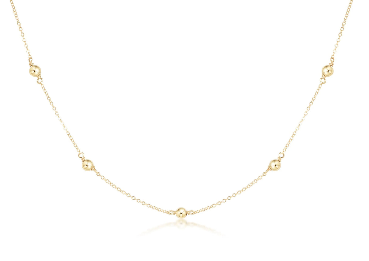 Enewton | 17" Choker Simplicity Chain Gold - Classic Gold 4mm