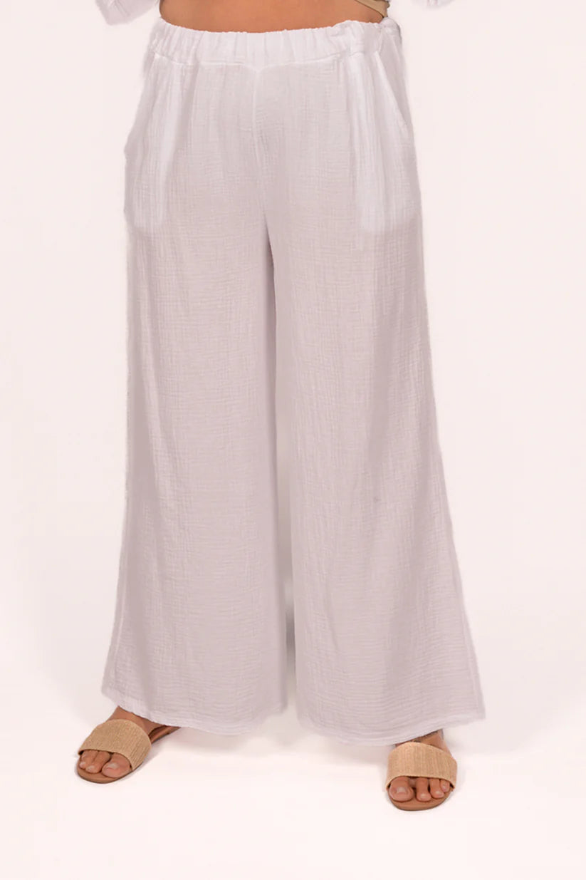 Cotton Gauze Pants