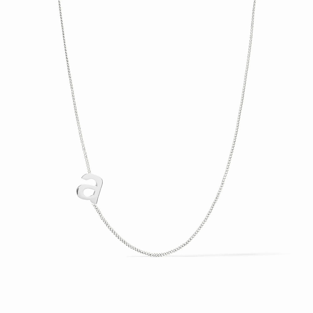 Julie Vos | Initial Delicate Necklace - Silver