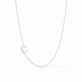 Julie Vos | Initial Delicate Necklace - Silver