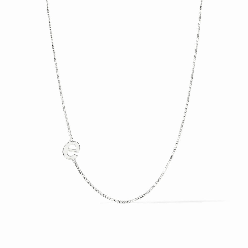 Julie Vos | Initial Delicate Necklace - Silver