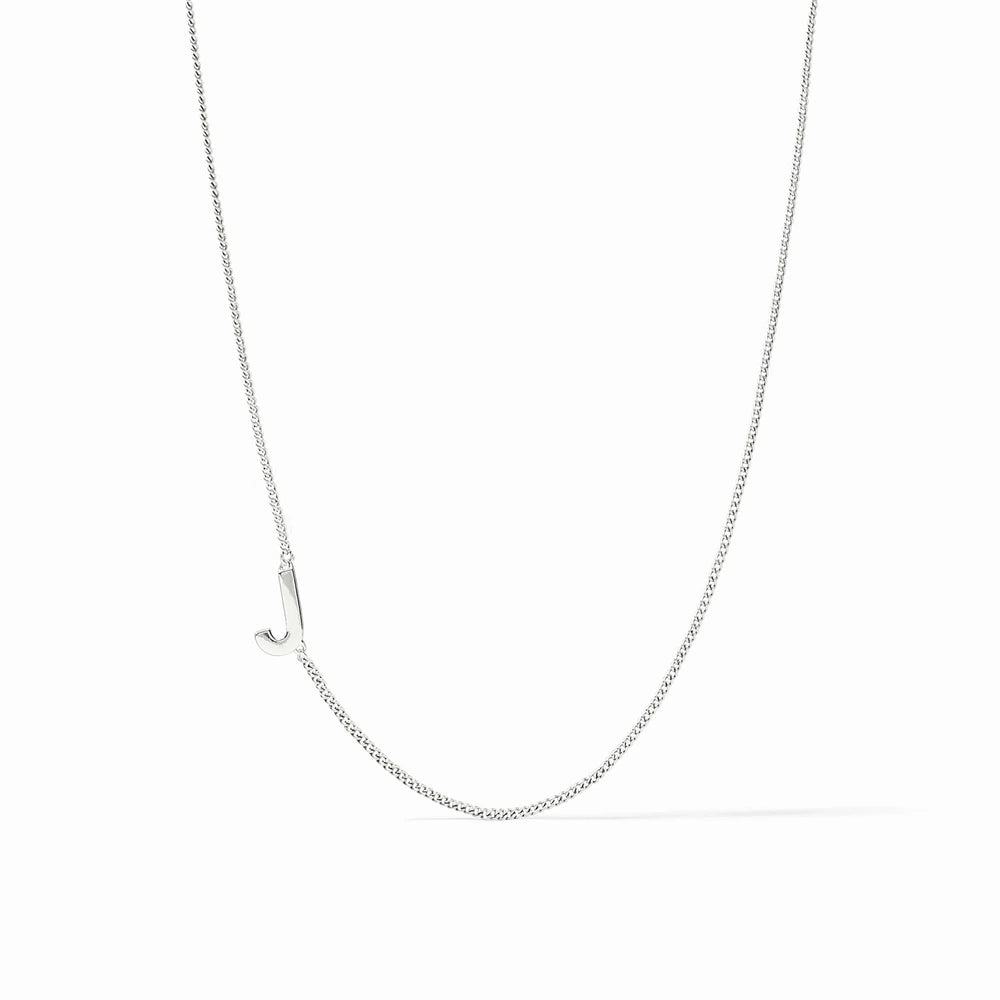 Julie Vos | Initial Delicate Necklace - Silver