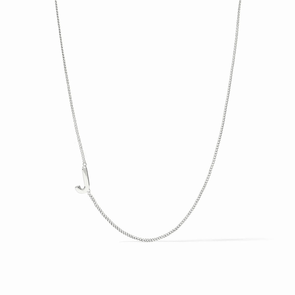 Julie Vos | Initial Delicate Necklace - Silver
