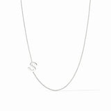 Julie Vos | Initial Delicate Necklace - Silver