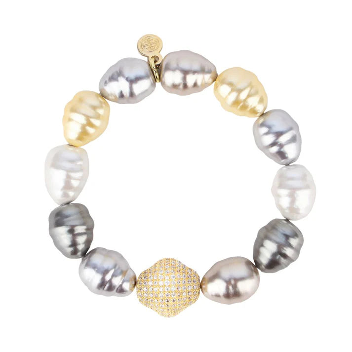 BuDhaGirl | Isabel Pearl Bracelet - Multi