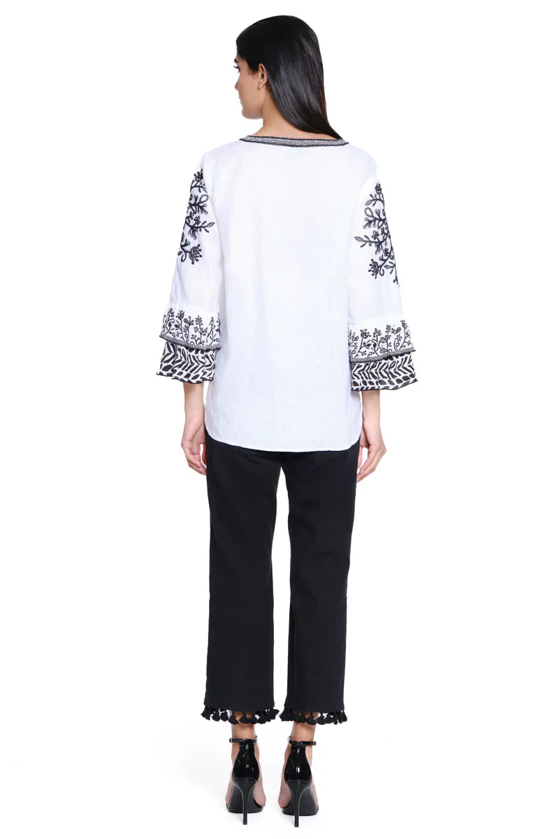 John Mark | 5-Pocket Tassle Hem Pant