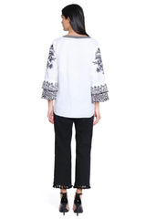 John Mark | 5-Pocket Tassle Hem Pant