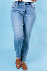 Judy Blue | Midrise Vintage Wash Slim Fit (Final Sale)