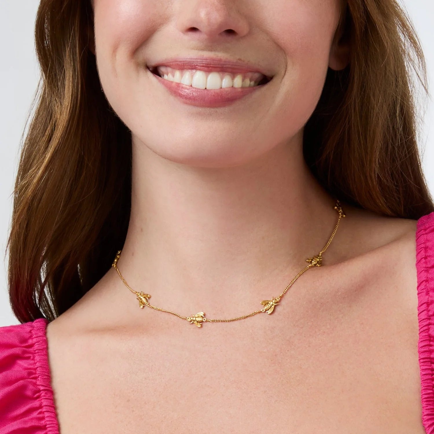 Julie Vos | Bee Delicate Station Necklace