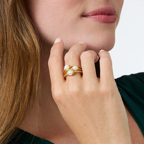 Julie Vos | Calypso Trio Ring