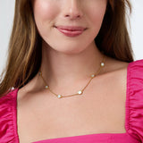 Julie Vos | Valencia Delicate Station Necklace