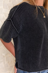 Tessa Raw Edge Top
