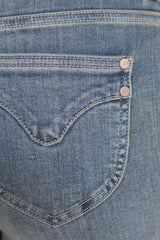 Judy Blue | Daisy Bootcut Denim Jeans with Double Button Vintage Grey Cast