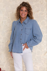 The Rosalind Denim Top