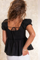 The Wren Button Top