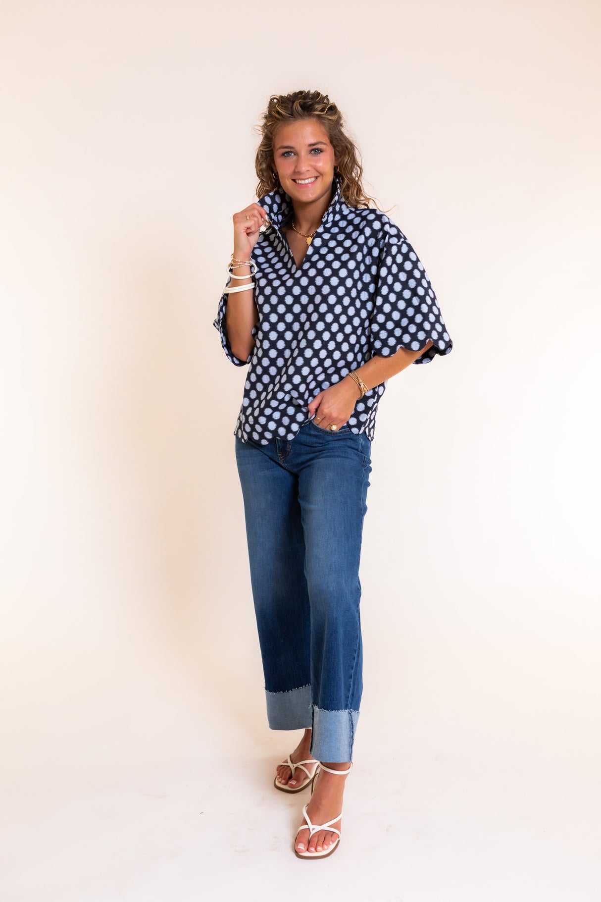 The Delaney Charm Blouse