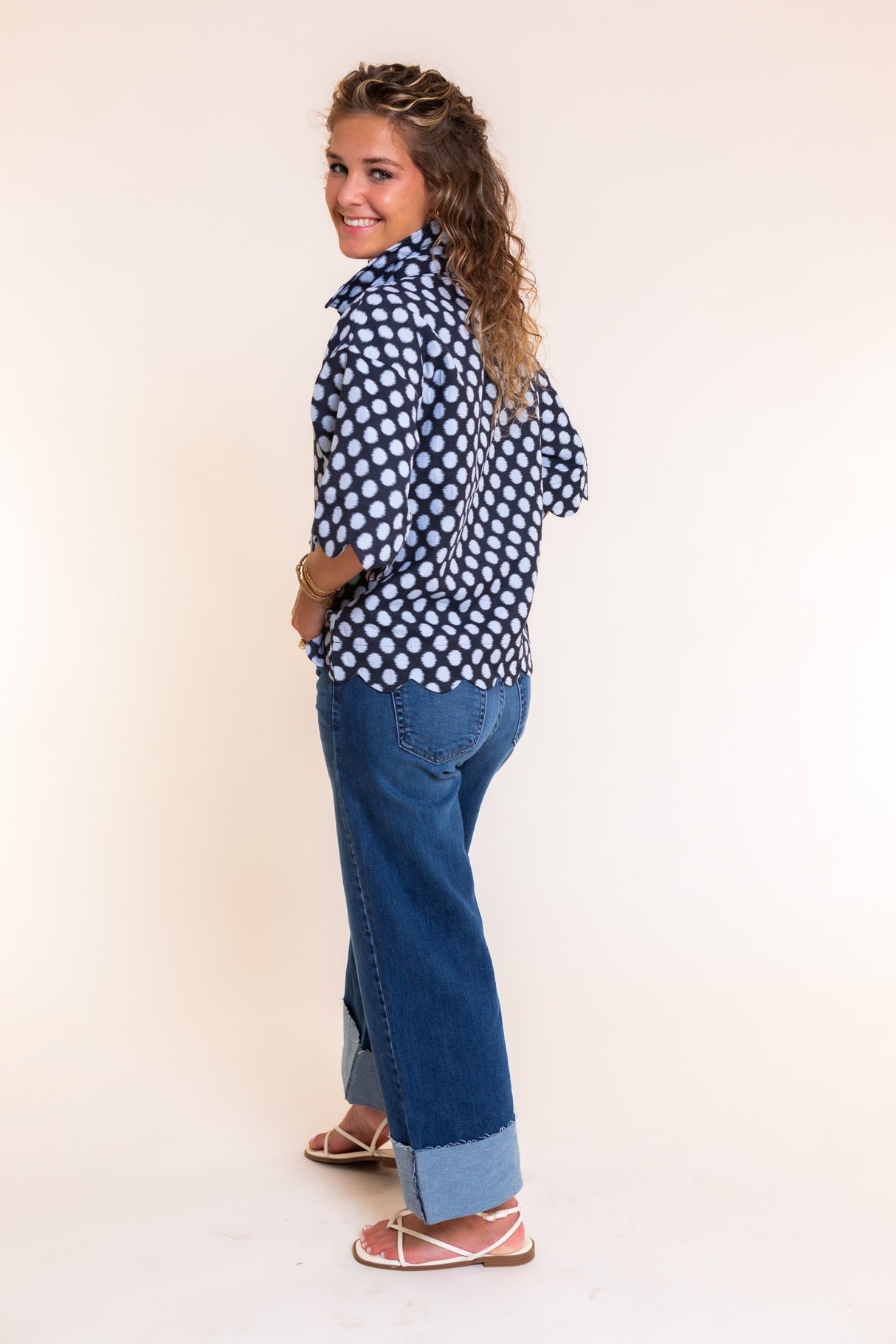 The Delaney Charm Blouse