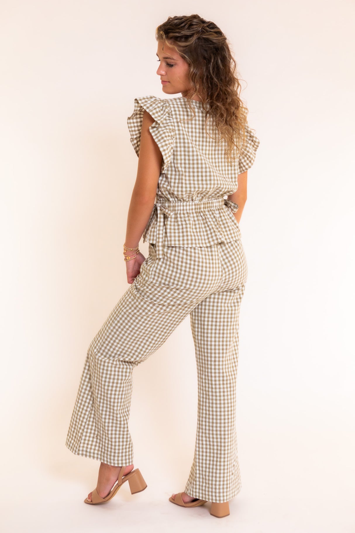 The Maribel Gingham Set
