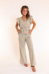 The Maribel Gingham Set